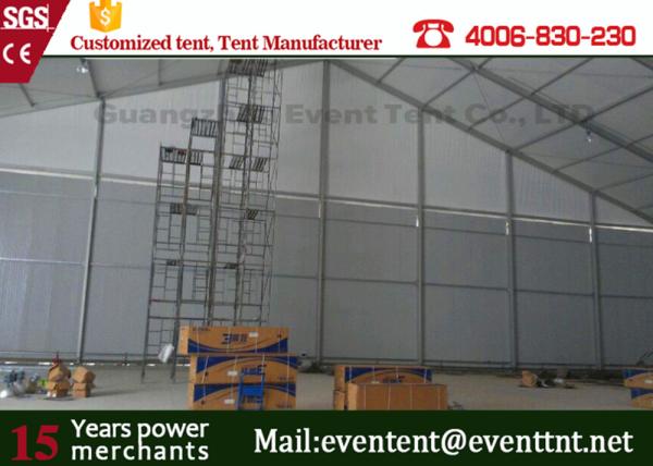 Aluminum Profile Second Hand Camping Tent For Outdoor Warehouse 35 x 50m
