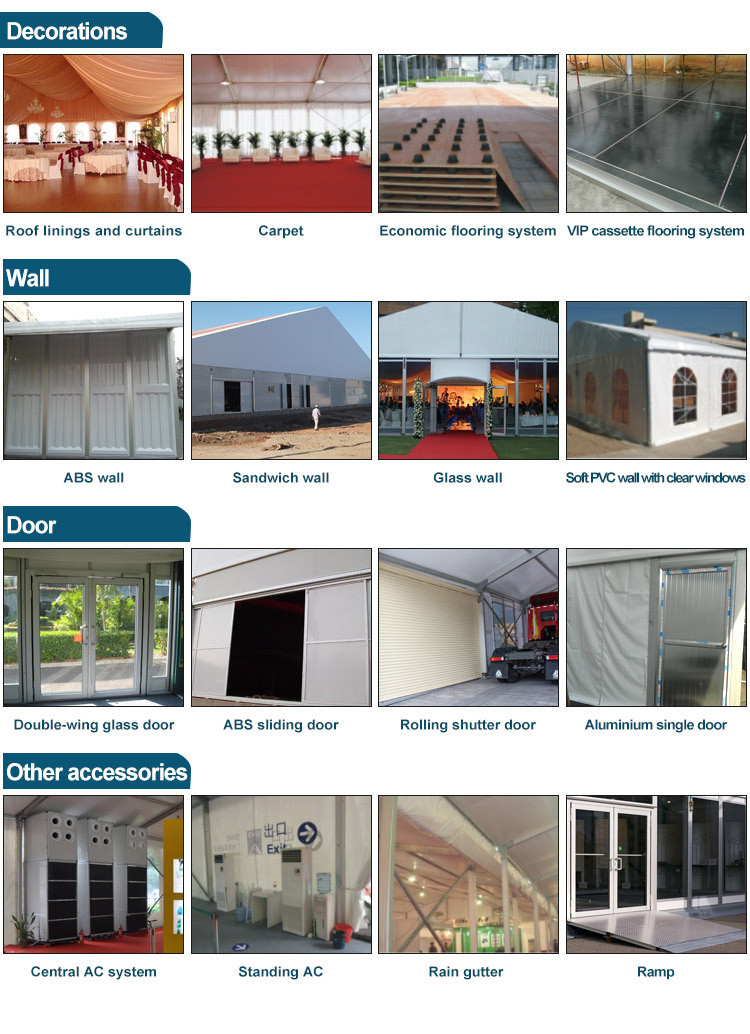 Glass Wall Outdoor Event Tents Pagoda Shape With Aluminum Structure