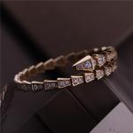 Luxury Brand Serpenti Viper one-coil thin Bracelet Yellow Gold Snake Bracelet