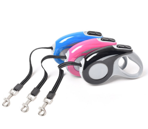 100 Ft Retractable Elastic Dog Leash For Large Dogs