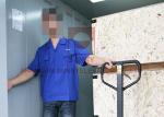 Gearless Traction Freight Elevator Permanent Magnet Synchronous Machine Room