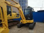 Mini used komatsu pcc55mr-2 excavator for sale
