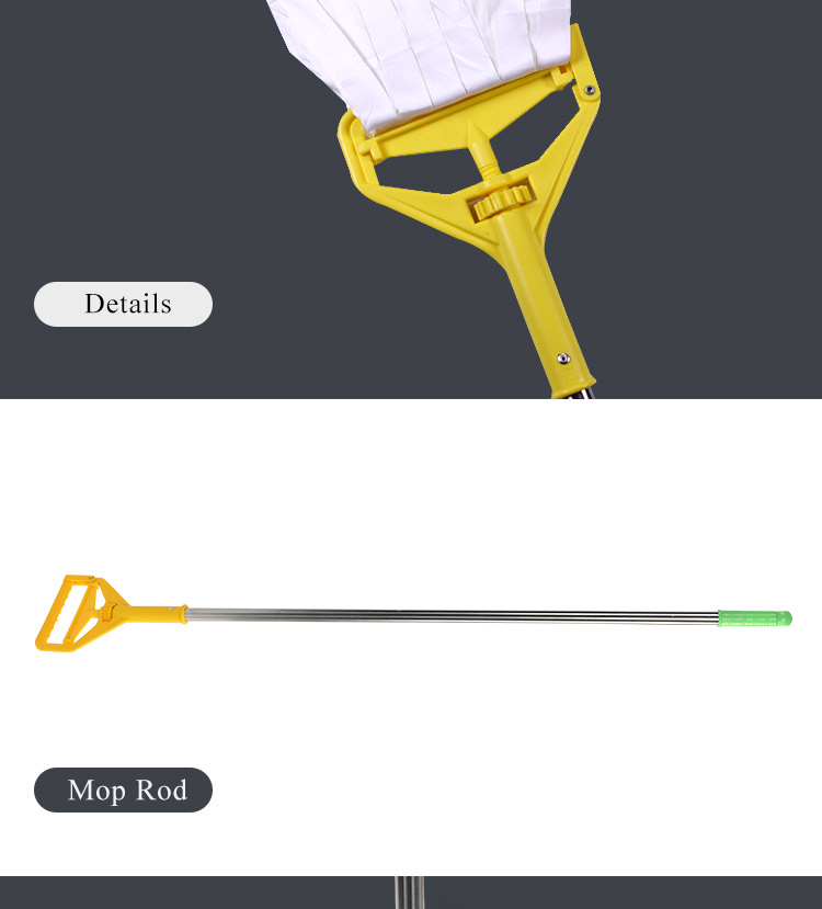 Durable Industries Clean Room Mops , 130cm Handle Dust Control Floor Mop