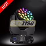 Big Bee Eye Moving Head Light 19x15W RGBW K10 Beam Zoom Wash Effect