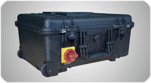 Up to 1500M Jamming Range High Power Draw Bar Box 6 Channels Mobile Signal Jammer 300W exspcially for drone
