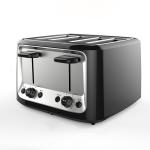 Household Automatic Baking Breakfast Machine Toast Sandwich Grill 4 Slice