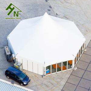 Wholesale Windproof Solid Sidewall Octagon Blackout Tent Multi Sided For Restaurant from china suppliers