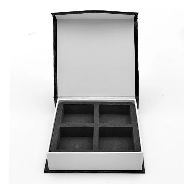 Flip-top Gift Packaging Case Velvet Necklace Ring Boxes Popular Custom Pink