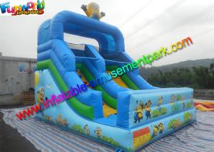 Wholesale Small Dry Commercial Minion Inflatable Slide with 0.55mm PVC tarpaulin Material from china suppliers