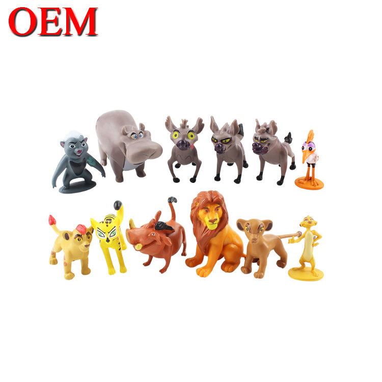 Pvc Kid Toys Animation Cartoon Model Simba Small Lion King Figure