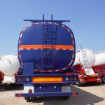 TITAN Hot Sale 3 4 Axle 40000L 45000L Diesel Oil Petroleum Fuel Tanker Trailer