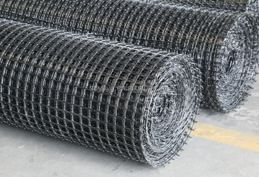 1-6m Width Reinforcement Biaxial Geogrid for Embankment Stabilization