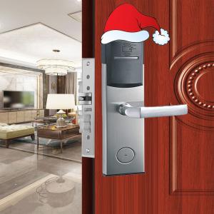 Wholesale Electronic 6V Hidden RFID Hotel Door Locks ANSI Mortise 4xAA Batteries from china suppliers