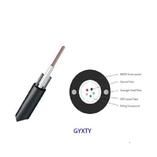 GYXTY SM Central Loose Tube Outdoor Aerial and Duct 2-24 Core Fiber Optic Cable