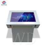 Water Resistant 43" Inch Outdoor LCD Digital Signage Touch Screen For Station