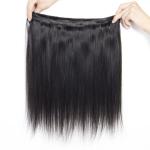 Mixed Length 100% Human Hair Bundles , Peruvian Virgin Hair Straight No Tangle