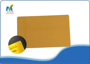 Wholesale Gold Color Sublimation Metal Business Cards 0.22mm Thickness 86*54mm Straight Edge from china suppliers
