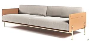 Wholesale Waterproof Hotel Lobby Furnitures double Sofa Modern Settee Sofa 1800*900*790mm from china suppliers