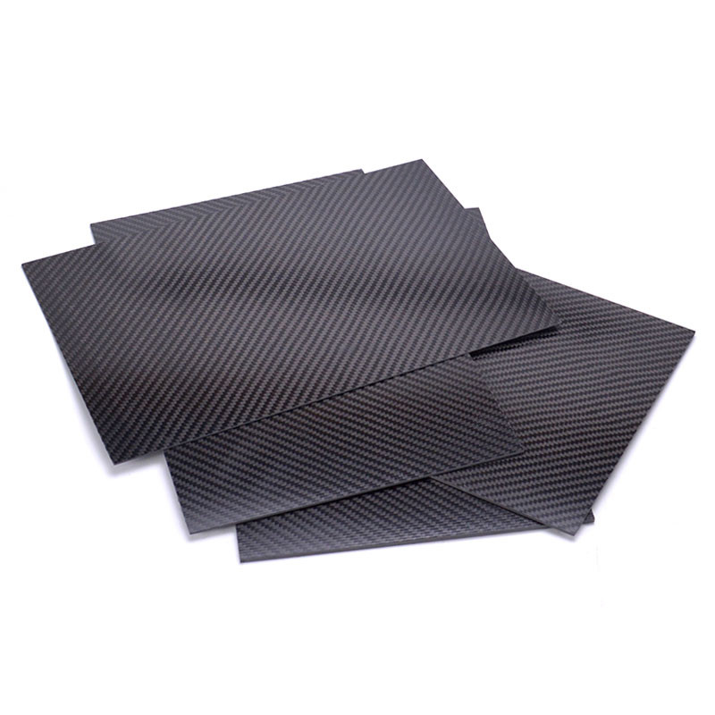 ROHS 3mm 3K Carbon Fiber Sheets Matte Finish For Tripod