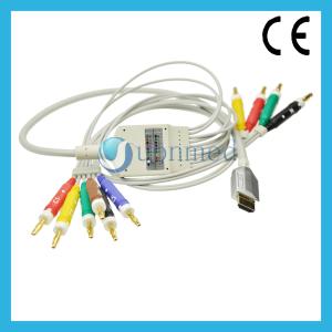 Wholesale HDMI One piece 10 lead EKG Cable with lead wires from china suppliers