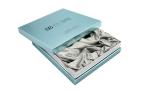 2 Piece Rigid Cardboard Box For Cosmetic Set Gold Hot Stamping Foiled
