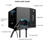 22KW Wallbox Type 2 EV Fast Wall Charger Station Electric Vehicle Car Charging