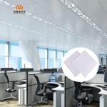 Lightweight Clip-in Aluminum Ceiling Tiles 600x600 Acoustic Aluminum Plafond