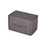 Black Eco Friendly Corrugated Paper Mailer Box Packaging Candle Shipping
