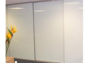 Wholesale Fashion White Back Painted Glass 3mm Thickness For Wall Decoration / Furniture from china suppliers
