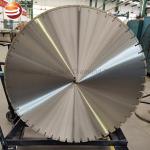 36 Inch Laser Welding Diamond Saw Blade For Airport Runway Cutting