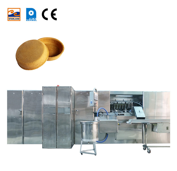 Automatic Tart Shell Production Line , Wholesale , Stainless Steel , Various Tart Shell Products Can Be Made .