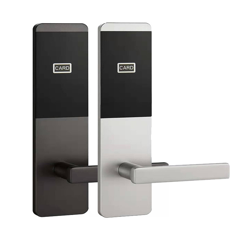 Stainless Steel Mortise Hotel Smart Door Locks with Smart System Software for Wood Door