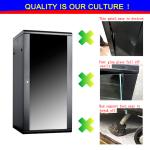 Telecom Indoor Wall Mount Server Cabinet , Half Height Network Rack Cabinet