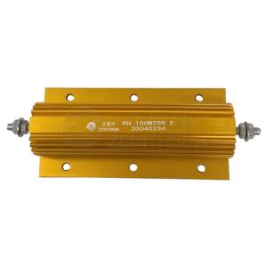 Wholesale 150W 25R F Aluminum Housed Resistor Wirewound Precharge For Military Industry from china suppliers
