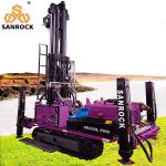 Portable Water Well Drilling Rigs Hydraulic Bore hole 260m Deep Well Drilling