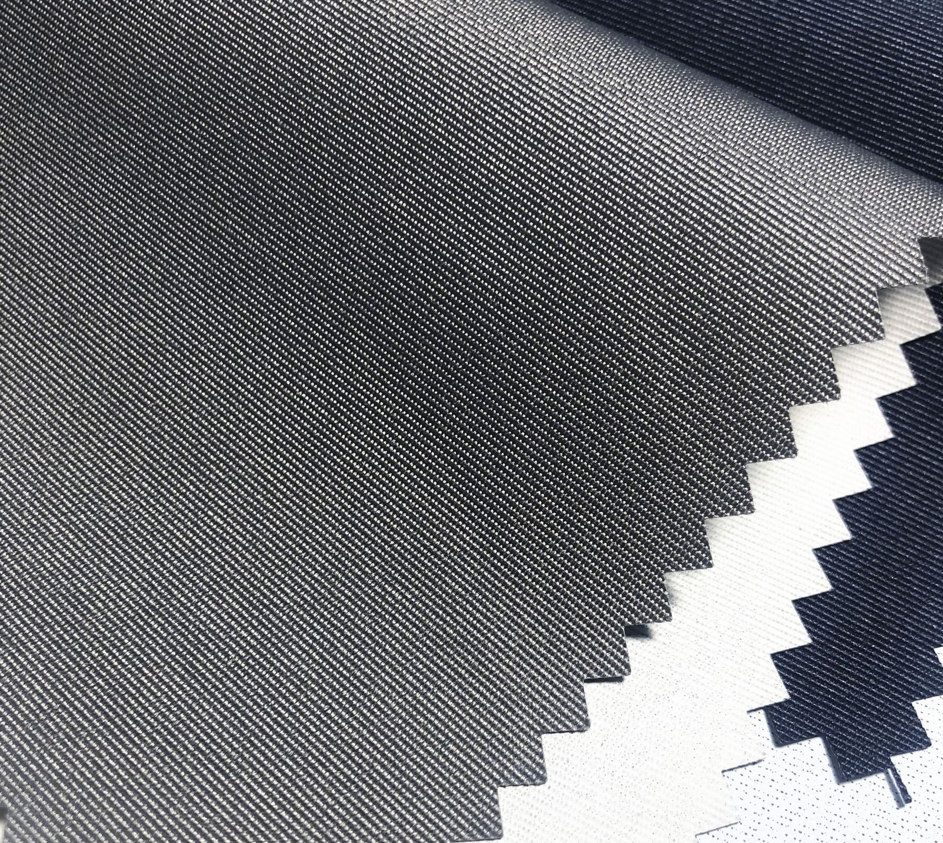 228t Polyester taslan waterproof breathable wet coating 75d*160d outwear fabric