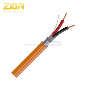 China FRHF 2 Core 0.50mm2 Fire Resistant Cable Copper Conductor with Silicone Insulation on sale