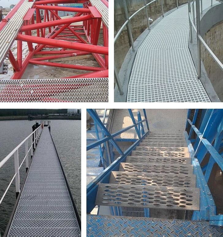 Diamond Grip Catwalk Grating / Grip Strut Steel Safety Grating