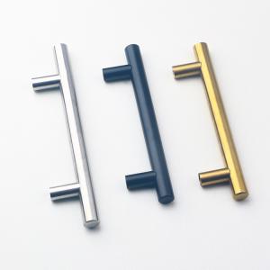 Wholesale SS201 SS304 Furniture Hardware Replacement Parts T Bar Cabinet Handles 64mm dia from china suppliers