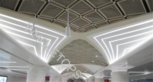 Wholesale 4.5MM 600mm Width Perforated Aluminum Panel For Airport Rail Way Station BRT from china suppliers