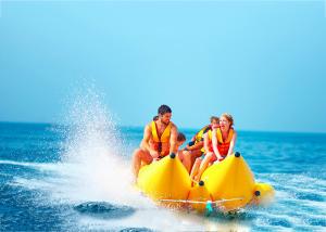 Wholesale 10 Person Double Seater Island Hopper Banana Boat / Towable Water Ski Tube from china suppliers