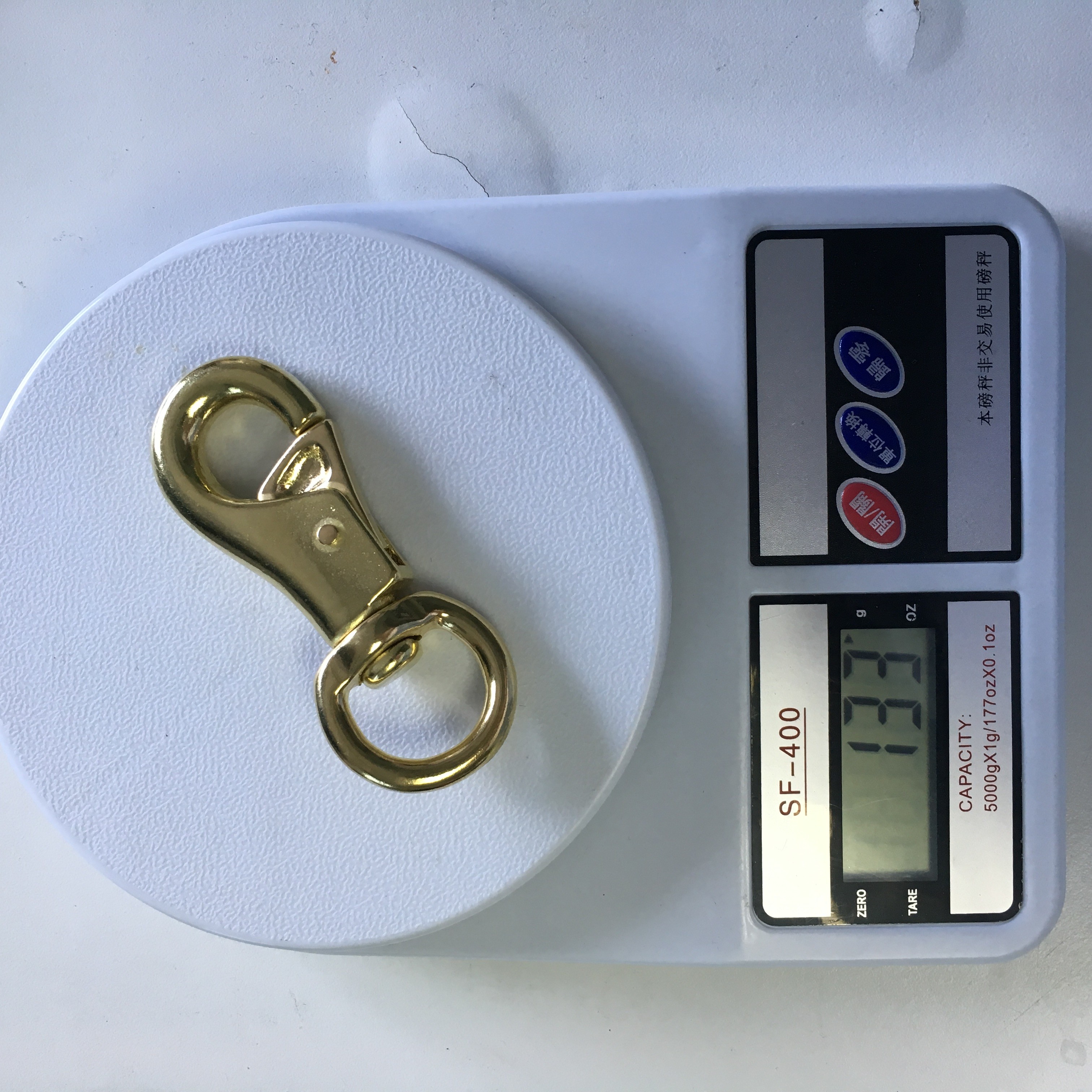 Swivel Eye Brass Snap Hook Round Eye Bolt Snap Hook Tie Snap Hook