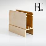 SGS Metal Window Frame , Rust Resistant Window Extrusion Profiles