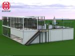 Spacious Steel Flat Pack Container Home House for Comfortable Living