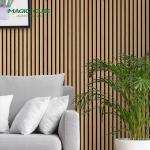 2400*600*21 mm Standard Size Polyester Fiber Wooden Acoustic Panel for Modern