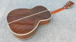 39" 000 Style Acoustic Guitar,Ebony Fretboard,Abalone inlay,One piece of neck
