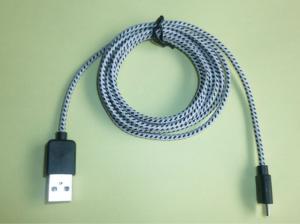 China 17 USB Charging Cable, micro USB for HTC, Motorola, Panasonic, Nokia, LG mobile, 150cm on sale