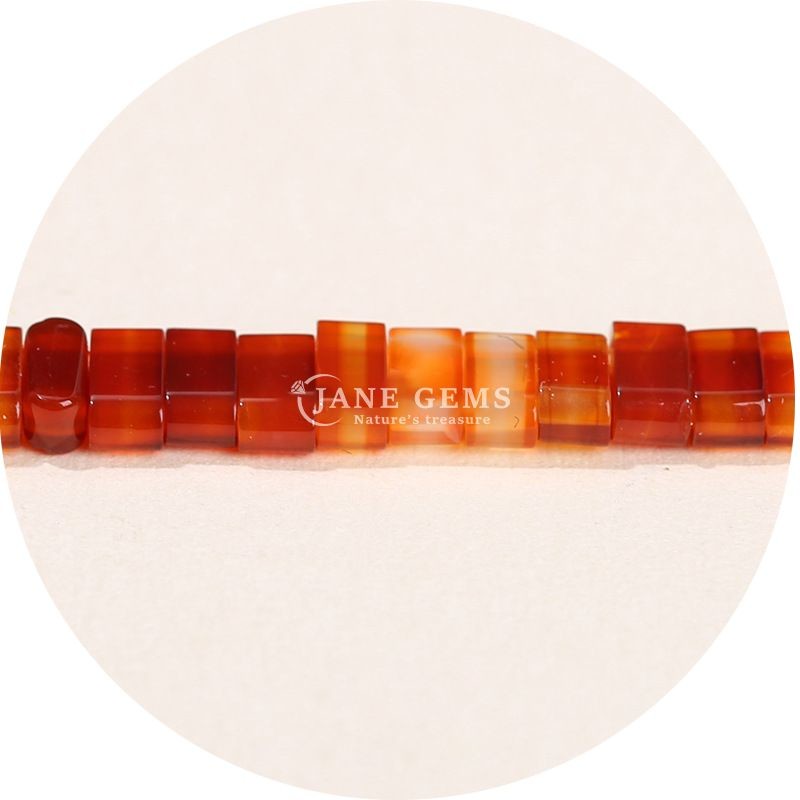 Wholesale Natural Crystal Gemstone Faceted Rectangular Beads Loose Stone Bead Accessories Faceted Spacers for Jewelry