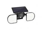 Square Dual Head Rotatable 56 LED Solar Garden Wall Lights With Motion Sensor
