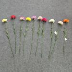 Artificial flower carnations, home decoration items, outdoor wedding bouquets,